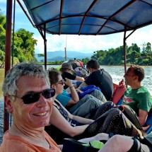 Cruising Mae Kok river
